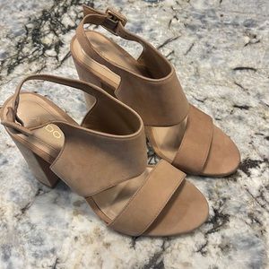 Suede Aldo Heels